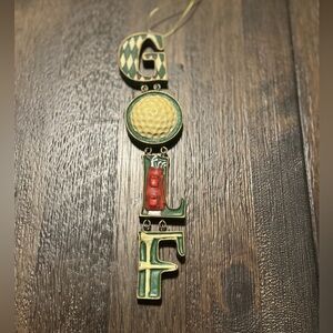 Golf Christmas Ornament